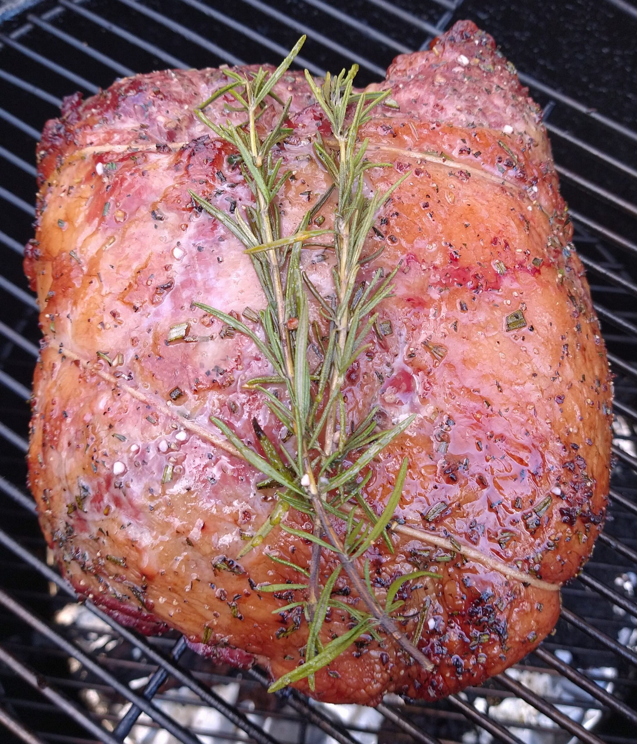 Smoked Boneless Leg of Lamb - What's Smoking