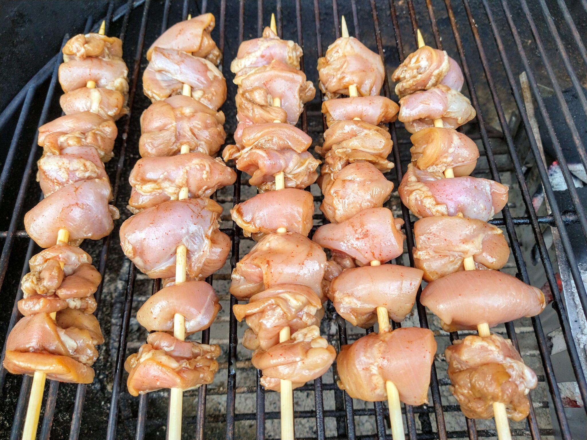 Chicken On A Stick Recipe - What's Smoking