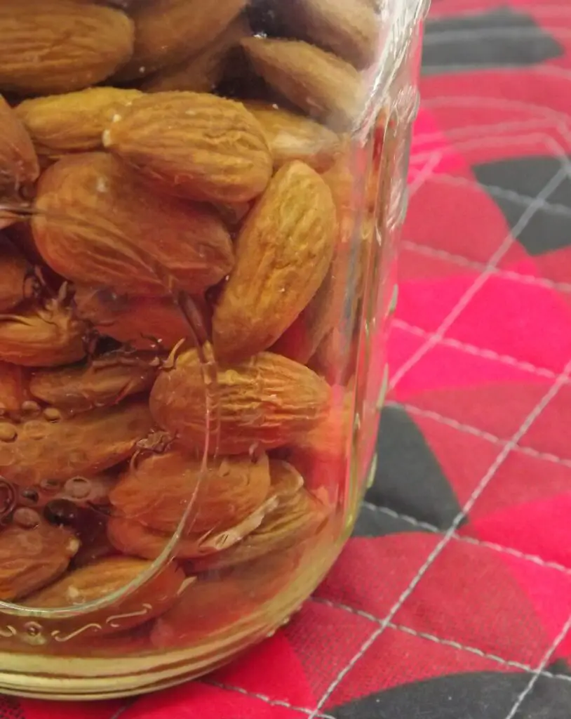 hickory smoked almonds