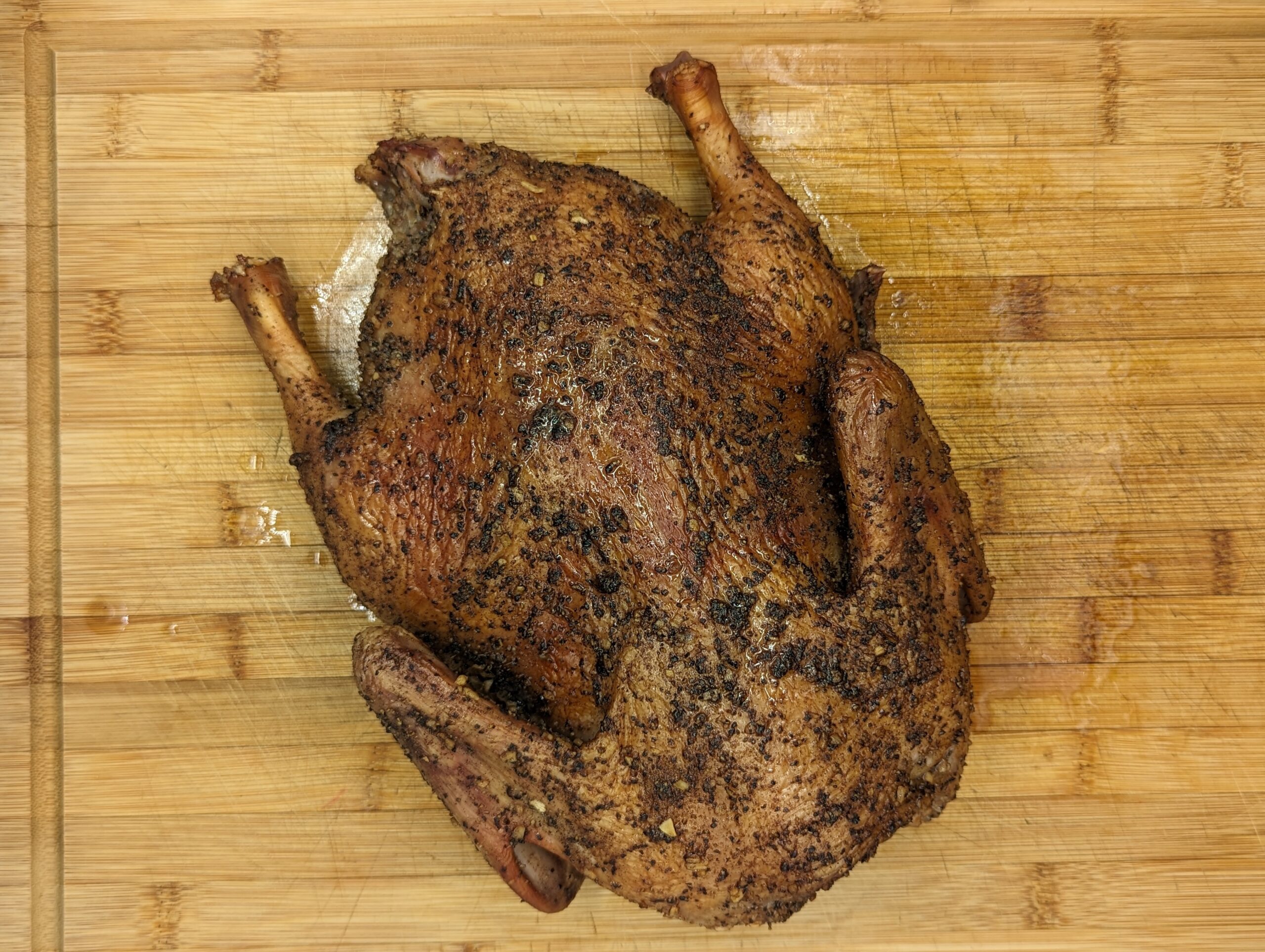 Apple Wood Smoked Duck - What's Smoking