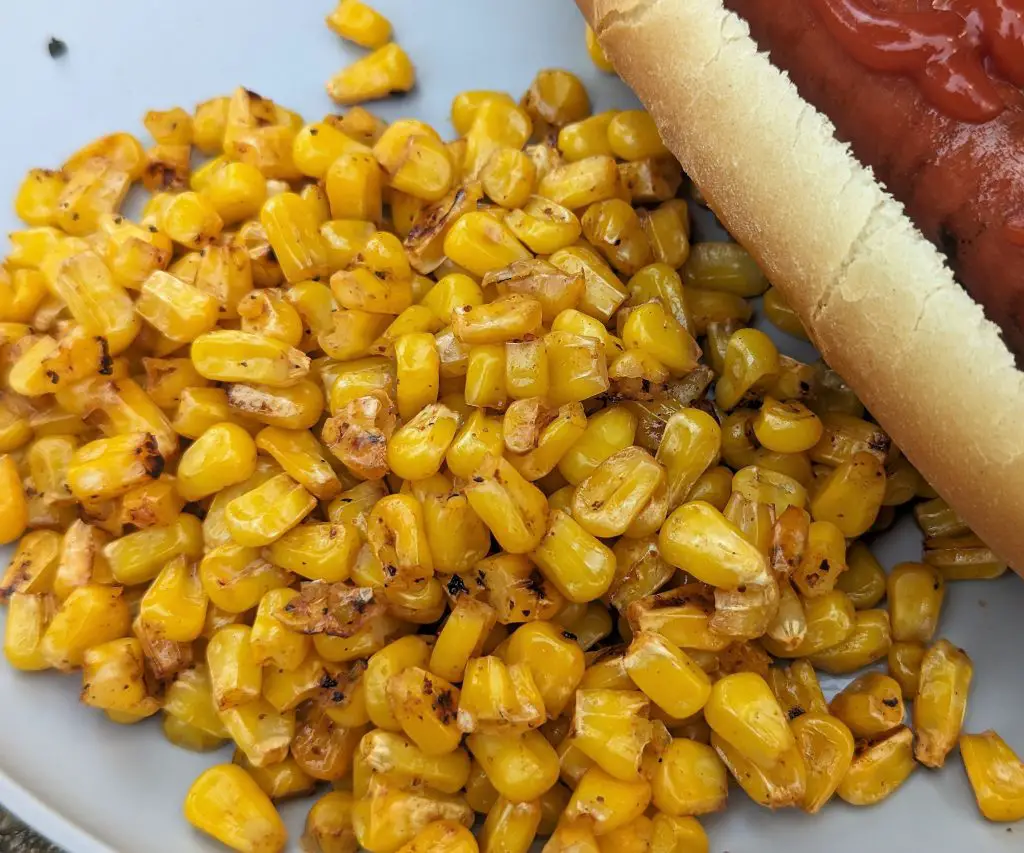 Frozen Corn On The Grill