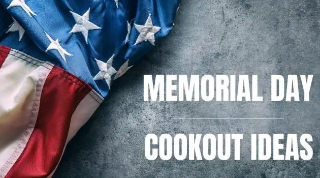 Memorial Day Cookout Ideas