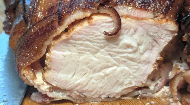 Smoked Bacon Wrapped Turkey Breasts