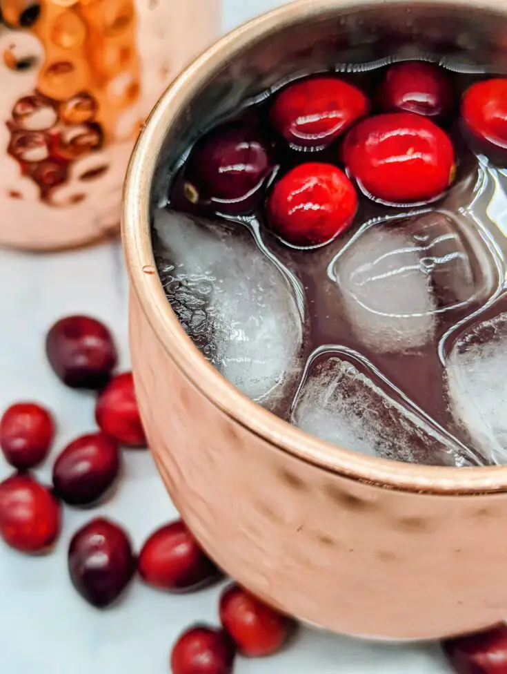 Christmas Mule Cocktail