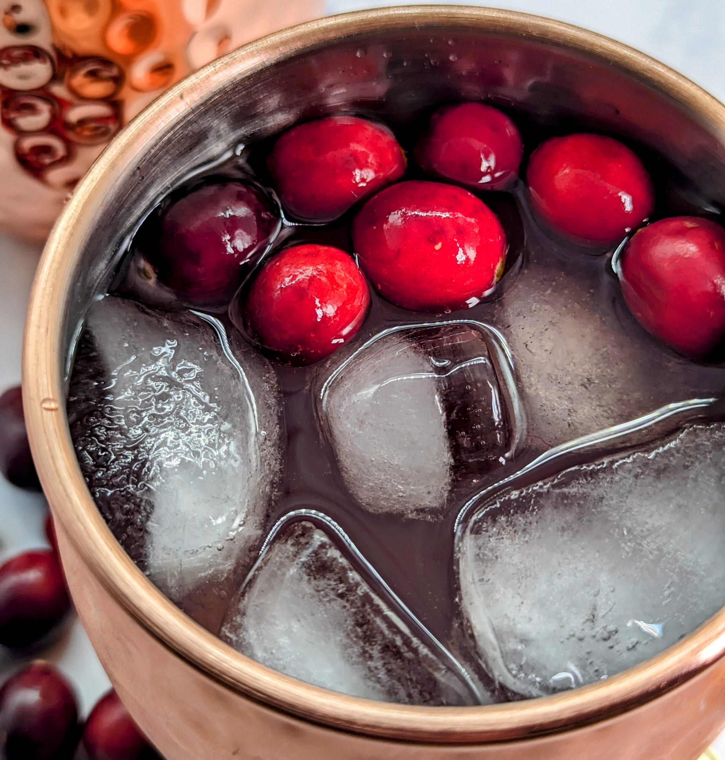 Christmas Mule Cocktail
